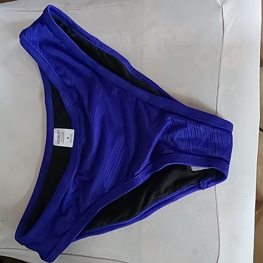 Venus swimsuit. Women's swimming.  Size 8. Blue bottom only NWOT.